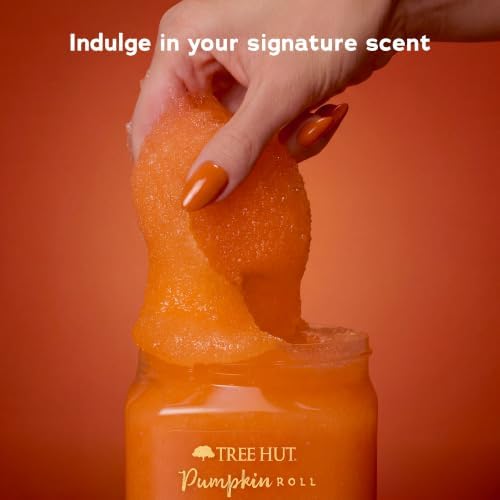 Tree Hut Pumpkin Roll Body Scrub, Exfoliating Sugar Scrub, Vegan, 18 Oz - Image 5