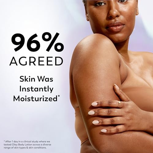 Olay Super Serum Body Cream for Dry Skin, 24hr Long Lasting Hydration, 5+ Ingredient Serum Complex for Bright Even Firm Luminous Skin, Sweet Vanilla & Soft Wood Scent,10 Fl Oz (Pack of 12) - Image 4