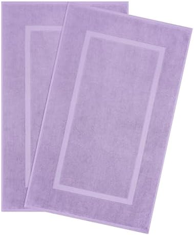 Cotton Paradise 100% Cotton Bathroom Towel Set, 2 Piece 20x34 Floor Towels by UNITEDHOMETEXTILE