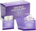 NovaCharm 100Pcs Cuticle Oil for Nails, Individually Packaged Lavender Scented Nail Care Pads for Moisturizing Cuticles -Wipes for Travel & Mini Cuticle Oil Bulk for Salon Use, Easy to Use by Unknown