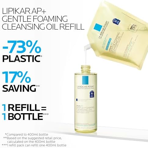 La Roche-Posay Lipikar AP+ Gentle Foaming Cleansing Oil, with Shea Butter - Image 4