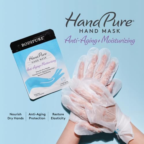 Bodipure HandPure 100pk Anti-Aging K-Beauty Moisturizing Spa Treatment Mask - Image 6