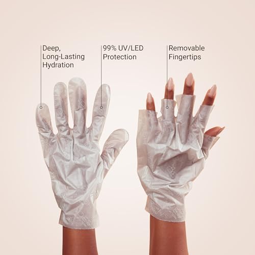 VOESH Collagen Gloves, Vegan Hand Masks, Moisturizing Hand Mask, Lotion Gloves, Hydrating Gloves, Hand Care, Spa Manicure Gloves, Dry Hand Treatment - Image 3