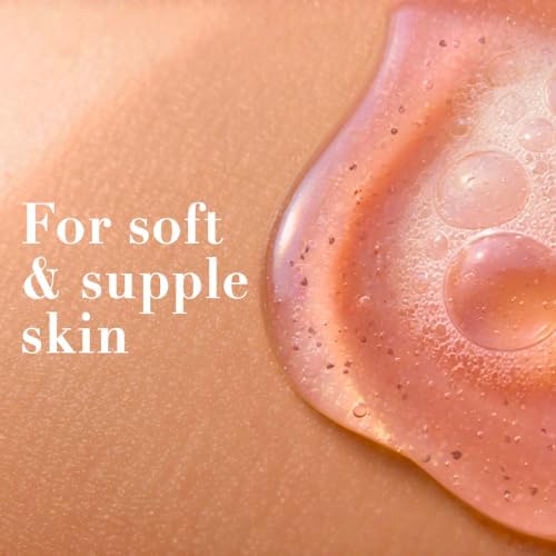 OGX Sensitive + Rose Water & Pink Sea Salt Body Scrub, 19.5 fl oz - Image 2