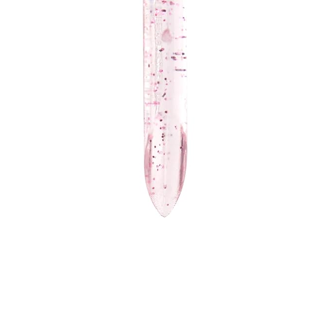 100Pcs Disposable Nail Sticks Double-End Nail Cuticle Pusher Remover Nail Care Stick Cleaning Stick for Fingernail Manicure Pedicure Tool (Pink)