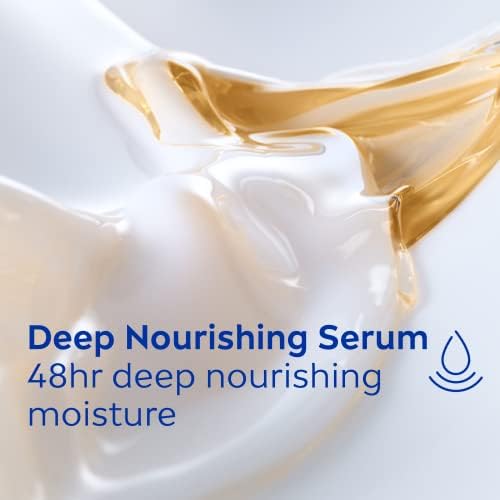 NIVEA Essentially Enriched Body Lotion for Very Dry Skin with Hyaluronic Acid, Almond Oil and Deep Nourishing Serum, 72-Hour Body Moisturizer, 16.9 Fl Oz Pump Bottle (Pack of 2) - Image 5
