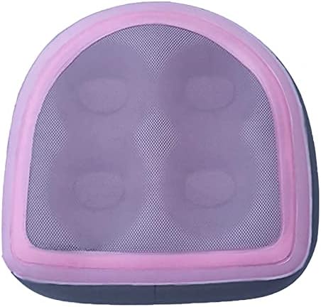 Inflatable Hot Tub Seat Booster with Suction Cups & Mesh Cover, Dual Use Inflatable Hot Tub Cushion Seat, Non Slip Blow Up Pillow Hot Tub Chairs Accessories for Adults Elderly Spa Bathtub by VLUOO