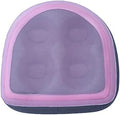Inflatable Hot Tub Seat Booster with Suction Cups & Mesh Cover, Dual Use Inflatable Hot Tub Cushion Seat, Non Slip Blow Up Pillow Hot Tub Chairs Accessories for Adults Elderly Spa Bathtub by VLUOO