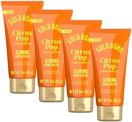 Gold Bond Citrus Pop Glowing Hand Cream Set, Citrus Pop Scent, 3 Ounce (Pack of 24) by GoldBond