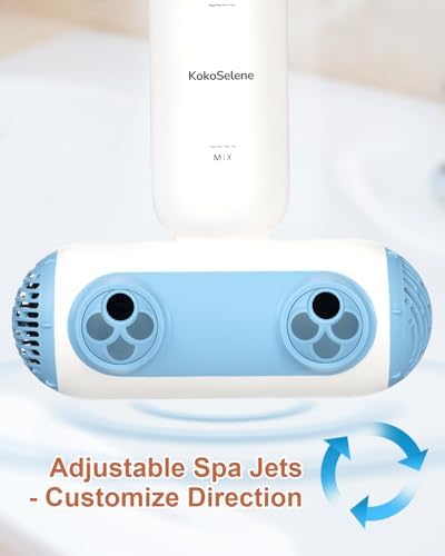 KokoSelene Bath Spa Jet for Bathtub with Dual Hydro Jets Daily Relax (Blue) - Image 4