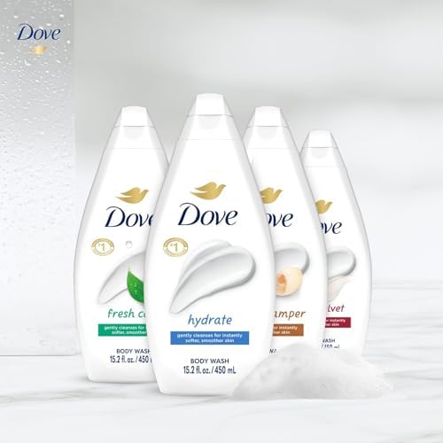 Dove Moisturizing Body Wash, Variety 6-Pack, 15.2 Oz Ea - Image 4