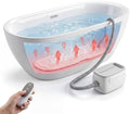 Upgraded Constant Temperature Bubble Bath Mat,Home Bathtub Massage Mat by MISSOLO