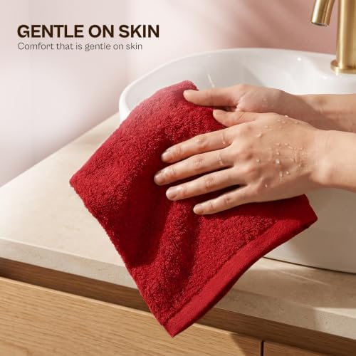 Utopia Towels 12 Pack Washcloths, 12x12 in, 100% Cotton, Variety - Image 4