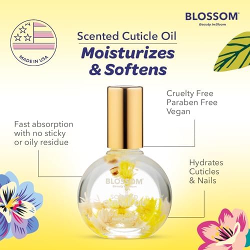 Blossom Cuticle Oil for Nails, Infused with Real Flowers, Lily, 0.92 fl. oz - Image 6