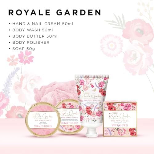 Baylis & Harding Royale Garden Luxury Keepsake Tin, Gift Set for Women - Image 4
