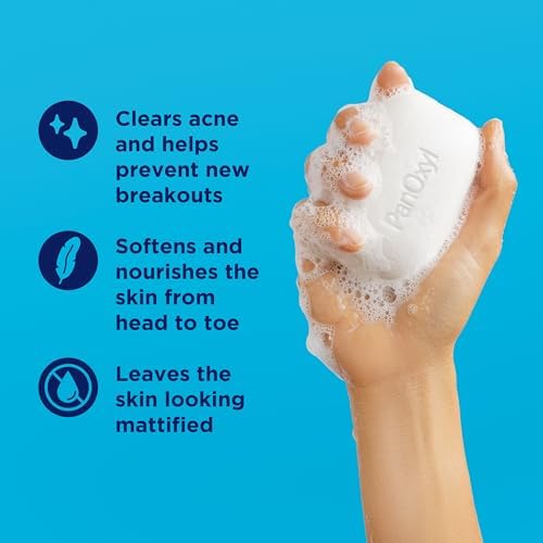 PanOxyl Acne Cleansing Bar, 2% Salicylic Acid, For Face & Body, 4 oz - Image 2
