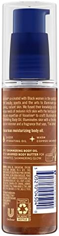 Vaseline Illuminate Me Shimmering Body Oil 3, Travel-Friendly 2-Pack – Glow Up Essentials for Melanin-Rich Skin, 3.3 Oz Ea - Image 2