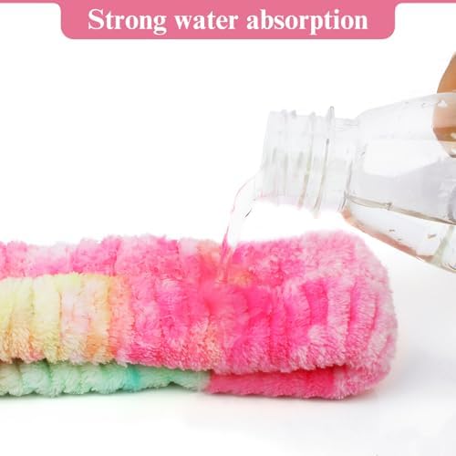 YGQQOY Headband for Washing Face, 2Pcs Spa and Makeup Headband - Image 4