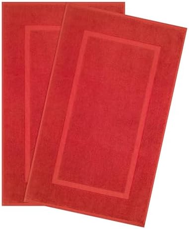 Cotton Paradise 100% Cotton Bathroom Towel Set, 2 Piece 20x34 Floor Towels by UNITEDHOMETEXTILE