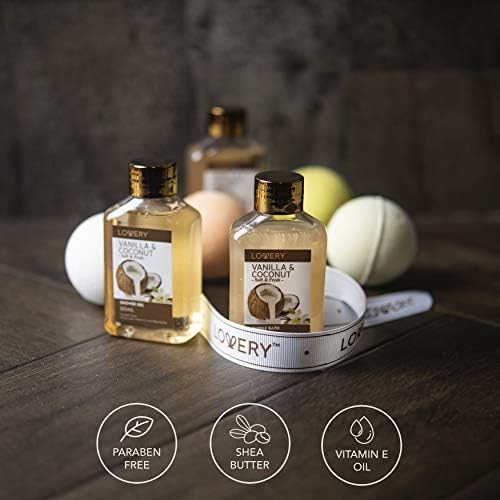 Birthday Gifts from Son, Premium Bamboo Bathtub Caddy Tray Gift Set with Bath Bombs, Shower Gel, Shampoo & Bubble Bath, Luxury Bathtub Tray with Book & Wine Holder, Expandable Tray to Fit Any Tub - Image 4