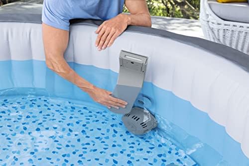 SaluSpa Battery Powered LED Soothing Spa Waterfall Accessory Attachment with 7 Color Changing Lights for Bestway AirJet & AirJet Plus - Image 6