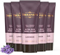 THERAPISPA Ultra Rich Hand Cream – Intensive Hydration & Repair for Dry, Chapped Hands | Enriched with Shea Butter, Ceramides, Niacinamide (B3) & Panthenol (B5) (Lavender, 2.0 oz, Pack of 5) by THERAPISPA