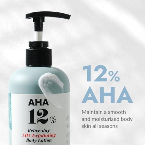 Village 11 Factory Relax Day AHA 12% Exfoliating Body Lotion, 10.6 oz - Image 2