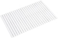 Bath Mat Bathroom Rugs Floor Wood Shower Bathtub Waterproof Non Slip Accessories 16x24 Inch Easy to Clean, White, 1 pc by Fovlaurs