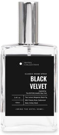 Hotel Collection Air Freshner - Oil Spray for Aromatherapy - Scents Include Blonde Woods, Rose & Black Fig - Refined Hotel Room Spray - Black Velvet, 100mL/3.4oz