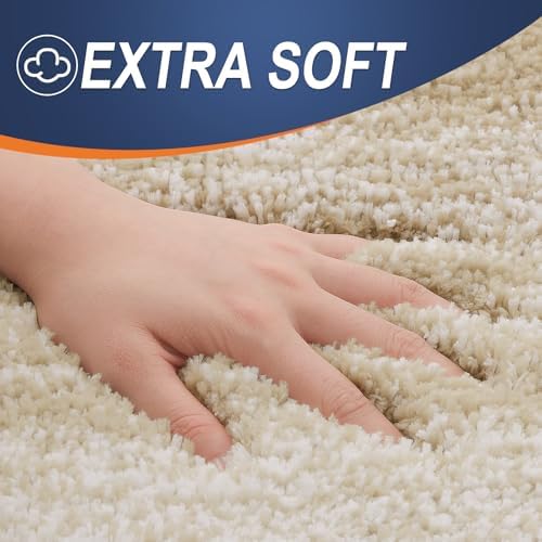 OLANLY Bathroom Runner Rug 59x24, Extra Soft Absorbent Microfiber Bath Rugs - Image 2