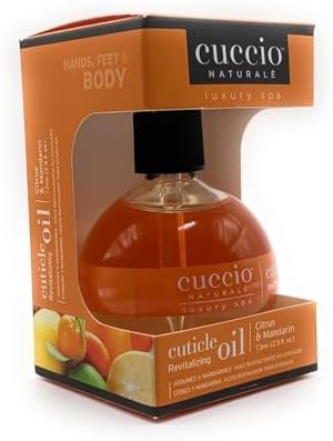 Cuccio Naturale Citrus & Mandarin Revitalizing Cuticle Oil, Lightweight Fast-Absorbing Hydrating Nail & Cuticle Conditioner, Cold-Pressed Oils + Vitamin E, 2.30 Fl Oz - Image 2