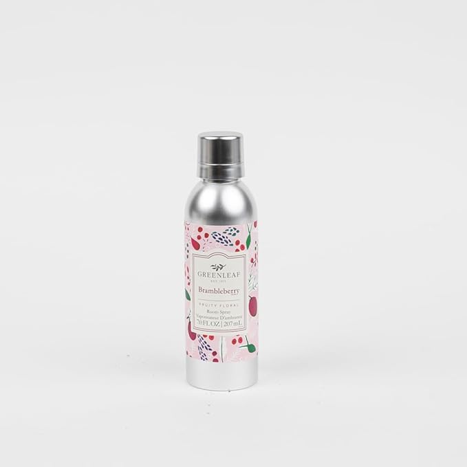 Greenleaf Gifts Brambleberry Scented Room Air Freshener Spray | Non-Aerosol 7 oz Spray | Fruity Scented Air Freshener for Home | Home Fragrance for Bedroom & Bathroom
