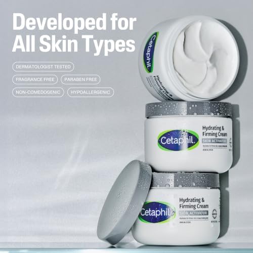 Cetaphil Skin Activator Firming Body Cream, AHA + CICA, 12 Ounce (Pack of 12) - Image 2