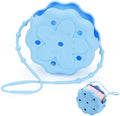 Silicone Shower Steamer Holder/Tray, Hangable&Durable Shower Steamer Hanger, Long Lasting Bath Bombs Holder, Aromatherapy Diffuser Containers, Bathroom Accessory for Decor, Blue