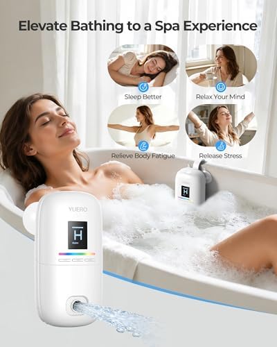 Cordless Portable Bath Jets for Tub Home Spa Massager - Image 6