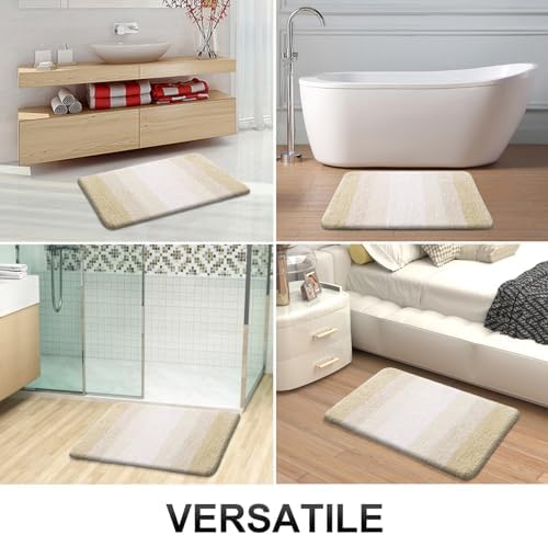 OLANLY Bathroom Runner Rug 44x24, Extra Soft Absorbent Microfiber Bath Rugs - Image 6