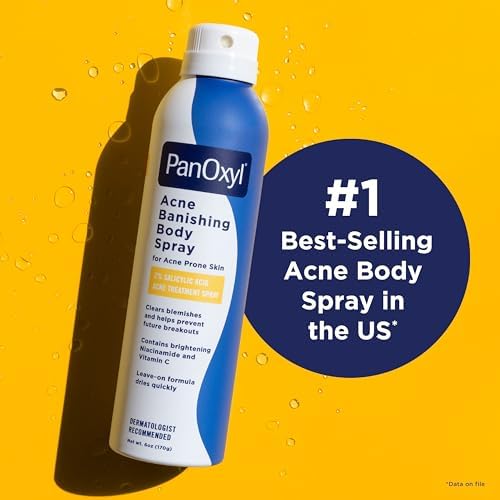 PanOxyl Acne Banishing Body Spray, 2% Salicylic Acid, For Body, 6 oz - Image 3