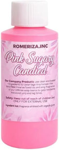 Pink Sugary Candied Natural Fragrance Body Oil - Luxury Scented Body Oil Perfume- Women’s Scented Oil - Long Lasting Perfume - Uncut Fragrance Oil in Plastic Bottle 1 Fl Oz (Pack of 1)