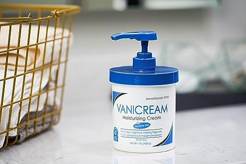Vanicream Moisturizing Cream with Pump Dispenser, 16 Oz, Pack of 2, Formulated without Common Irritants for Sensitive Skin, Body & Face Moisturizer, Restores Moisture & Soothes Irritated Areas - Image 6