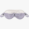 Orose Kids Silk Sleep Mask Cute Adjustable Original Design for Boys & Girls, Double-Sided Mulberry Silk, Cartoon Pattern, Toddler Eye Mask (Lamb)