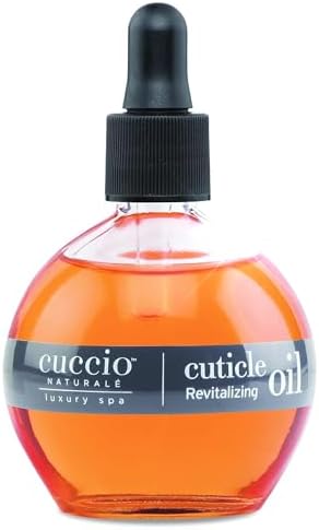Cuccio Naturale Mango & Bergamot Revitalizing Cuticle Oil, Lightweight Fast-Absorbing Hydrating Nail & Cuticle Conditioner, Cold-Pressed Oils + Vitamin E, 2.30 Fl Oz by Cuccio