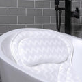 Bathtub Pillow with Neck & Back Support, Soft 3D Mesh Bath Cushion by BathHaven