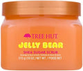 Tree Hut Jelly Bear Body Scrub, Exfoliating Sugar Scrub, Vegan, 18 Ounce (Pack of 12) by TreeHut