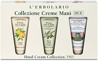 L'Erbolario Hand Cream Collection 2 - Olive Oil Cuticle and Nail Care Lotion - Lemon and Rose Perfumed Moisturizing Hand Lotion for Smooth Skin - 3 Pc - Image 3
