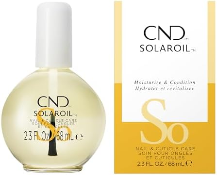 CND SolarOil Cuticle Oil, Natural Blend Of Jojoba, Vitamin E, Rice Bran and Sweet Almond Oils, Moisturizes and Conditions Skin (Packaging May Vary) by Unknown