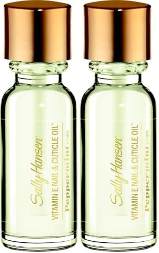 Sally Hansen Vitamin E Nail and Cuticle Oil | 0.45 Fl Oz | Pack of 2 by SallyHansen