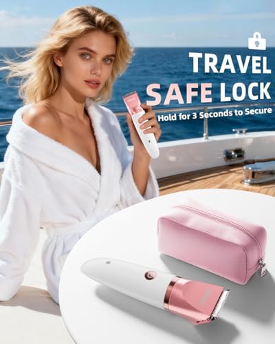 Ufree 3-in-1 Bikini Trimmer Electric Razors for Women, Gifts for Women - Image 6