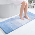 OLANLY Bathroom Runner Rug 47x17, Extra Soft Absorbent Microfiber Bath Rugs by OLANLY