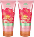 Tree Hut Pink Hibiscus Moisturizing Body Lotion, Ceramide and Squalene Formula Helps Protect Skin, Long-lasting Hydration Leaves Skin Feeling Soft & Moisturized, 8.5 fl oz. (Pack of 2) by TreeHut