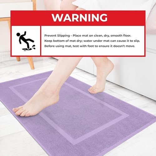 Cotton Paradise 100% Cotton Bathroom Towel Set, 2 Piece 20x34 Floor Towels - Image 4